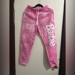 Barbie Tie-Dye Pink Kids Sweatpants